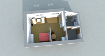 Pronájem bytu 1+kk v osobním vlastnictví 34 m², Olomouc