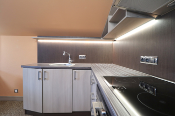 Kuchyňská linka - Prodej bytu 2+kk v osobním vlastnictví 45 m², Vrchlabí