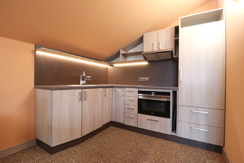 Kuchyňský kout - Prodej bytu 2+kk v osobním vlastnictví 45 m², Vrchlabí