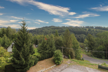 Výhled z balkonu - Prodej bytu 2+kk v osobním vlastnictví 45 m², Vrchlabí