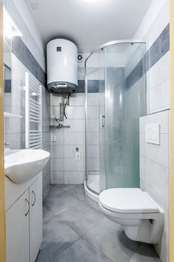 Koupelna - Prodej bytu 3+kk v osobním vlastnictví 54 m², Praha 3 - Žižkov