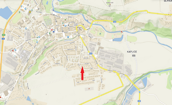 mapa - Prodej domu 227 m², Kaplice