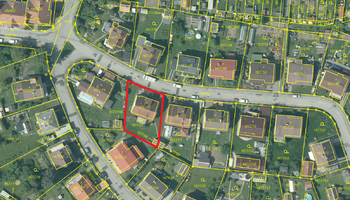 letecký snímek - Prodej domu 227 m², Kaplice