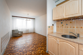 obývací pokoj - Prodej bytu 2+1 v osobním vlastnictví 49 m², Praha 6 - Řepy