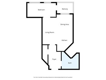 Plánek bytu - Pronájem bytu 2+kk v osobním vlastnictví 48 m², Praha 4 - Modřany