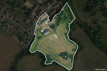 situační mapka - Prodej zemědělského objektu 363 m², Vrdy