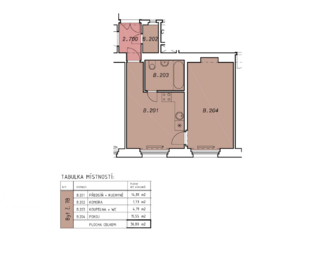 Pronájem bytu 1+1 v osobním vlastnictví 37 m², Praha 3 - Vinohrady