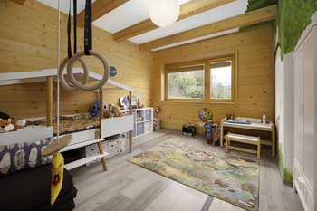 dětský pokoj - Prodej domu 202 m², Vigantice