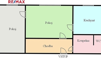 Prodej bytu 2+1 v družstevním vlastnictví 46 m², Bohumín