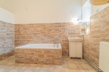 koupelna - Prodej zemědělského objektu 740 m², Chlumín