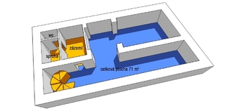 Pronájem obchodních prostor 121 m², Brno
