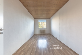 Pokoj 4 - Prodej bytu 4+1 v osobním vlastnictví 94 m², Praha 4 - Modřany