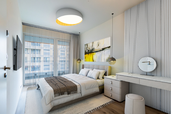 VIZUALIZACE LOŽNICE - Prodej bytu 2+kk v osobním vlastnictví 67 m², Praha 9 - Hloubětín 