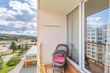Lodžie. - Pronájem bytu 3+1 v osobním vlastnictví 73 m², Jindřichův Hradec