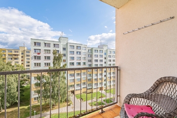 Lodžie. - Pronájem bytu 3+1 v osobním vlastnictví 73 m², Jindřichův Hradec