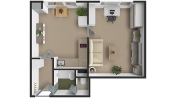 Prodej bytu 1+1 v osobním vlastnictví 32 m², Jirkov