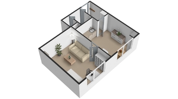 Prodej bytu 1+1 v osobním vlastnictví 32 m², Jirkov
