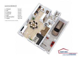 Prodej domu 126 m², Praha 9 - Satalice