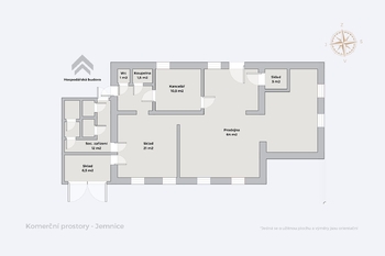 Prodej obchodních prostor 188 m², Jemnice