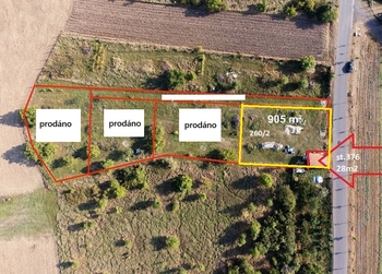 Prodej pozemku 933 m², Žitenice