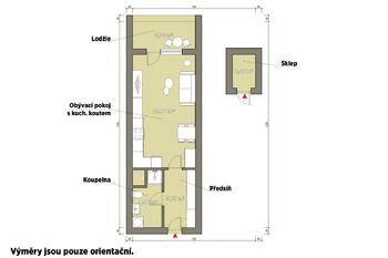 Prodej bytu 1+kk v osobním vlastnictví 40 m², Plzeň