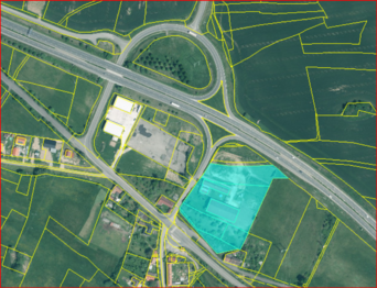 Prodej pozemku 15349 m², Drhovle