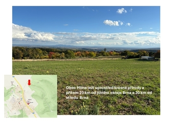 Prodej pozemku 3530 m², Hlína