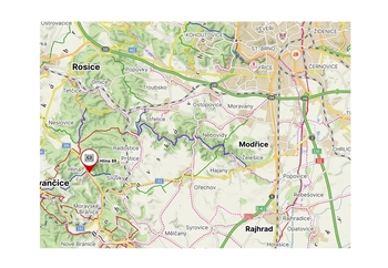 Prodej pozemku 3530 m², Hlína