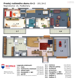Prodej domu 182 m², Podbořany