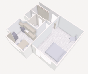 Pronájem bytu 1+1 v osobním vlastnictví 42 m², Brno