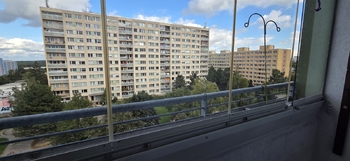 Výhled z lodžie - Pronájem bytu 3+kk v osobním vlastnictví 62 m², Praha 4 - Chodov