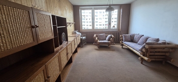 Obývací pokoj - Pronájem bytu 3+kk v osobním vlastnictví 62 m², Praha 4 - Chodov