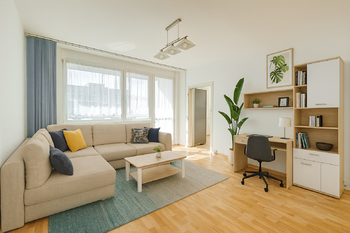 Návrh vybavení - AI - chat GPT  - Prodej bytu 3+1 v osobním vlastnictví 77 m², Praha 5 - Hlubočepy