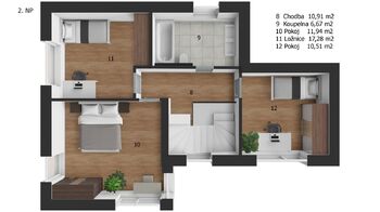 Pronájem domu 126 m², Ostrava
