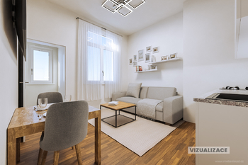 Prodej bytu 2+kk v družstevním vlastnictví 40 m², Praha 8 - Karlín