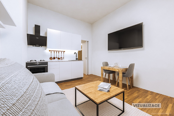 Prodej bytu 2+kk v družstevním vlastnictví 40 m², Praha 8 - Karlín