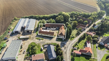 Vykreslená nemovitost ve vesnici - Prodej zemědělského objektu 244 m², Vitice