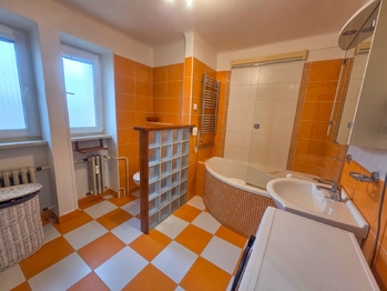 koupelna s WC - Pronájem bytu 3+1 v osobním vlastnictví 79 m², České Budějovice