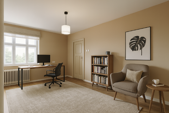 vizualizace místností ve 2. nadzemním podlaží - Prodej domu 130 m², Frýdštejn