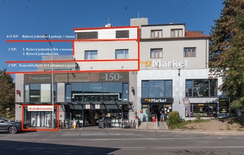 pronajímané prostory - souhrn - Pronájem ubytovacího zařízení 280 m², Praha 4 - Krč 