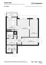 Pronájem bytu 3+1 v osobním vlastnictví 66 m², Praha 10 - Záběhlice