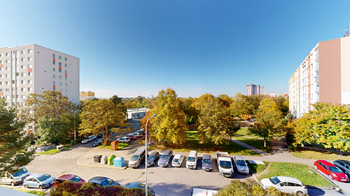 výhled z lodžie - Prodej bytu 2+kk v družstevním vlastnictví 44 m², Praha 4 - Modřany