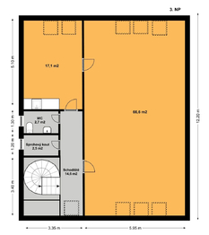 Pronájem kancelářských prostor 200 m², Paskov