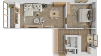 Prodej bytu 2+1 v osobním vlastnictví 55 m², Karviná