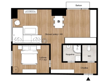 Prodej bytu 2+1 v osobním vlastnictví 45 m², Ostrava