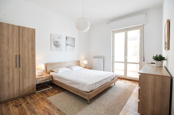 Vizualizace ložnice  - Prodej bytu 2+kk v osobním vlastnictví 61 m², Montesilvano