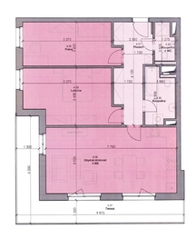 Pronájem bytu 3+kk v osobním vlastnictví 108 m², České Budějovice