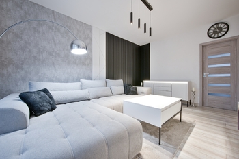 Obývací pokoj - Prodej bytu 3+1 v osobním vlastnictví 66 m², Aš