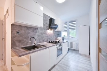 Kuchyně - Prodej bytu 3+1 v osobním vlastnictví 66 m², Aš