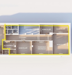 Pronájem kancelářských prostor 150 m², Svitavy